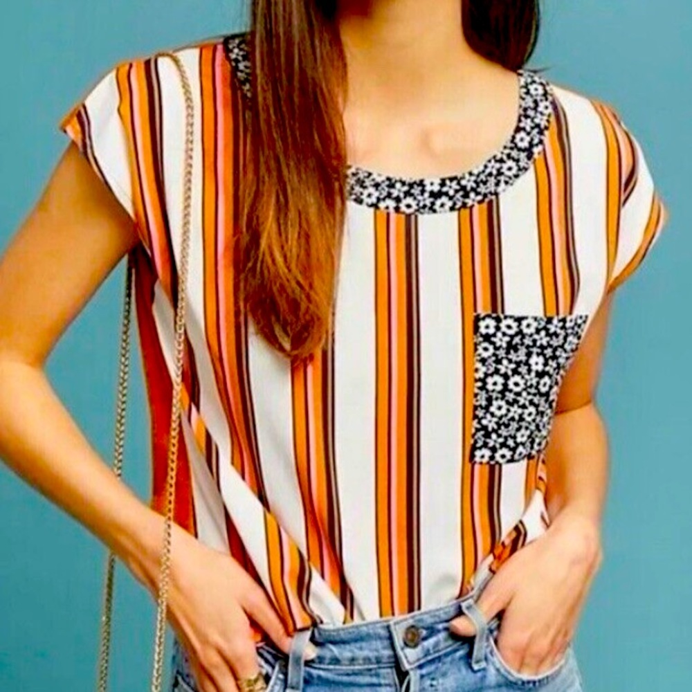 🎈Sale🎈Anthropologie Porridge Top Size XS